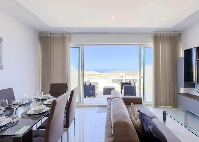 Flat 6 Seaview & View With Terrace, Close To Beaches 公寓